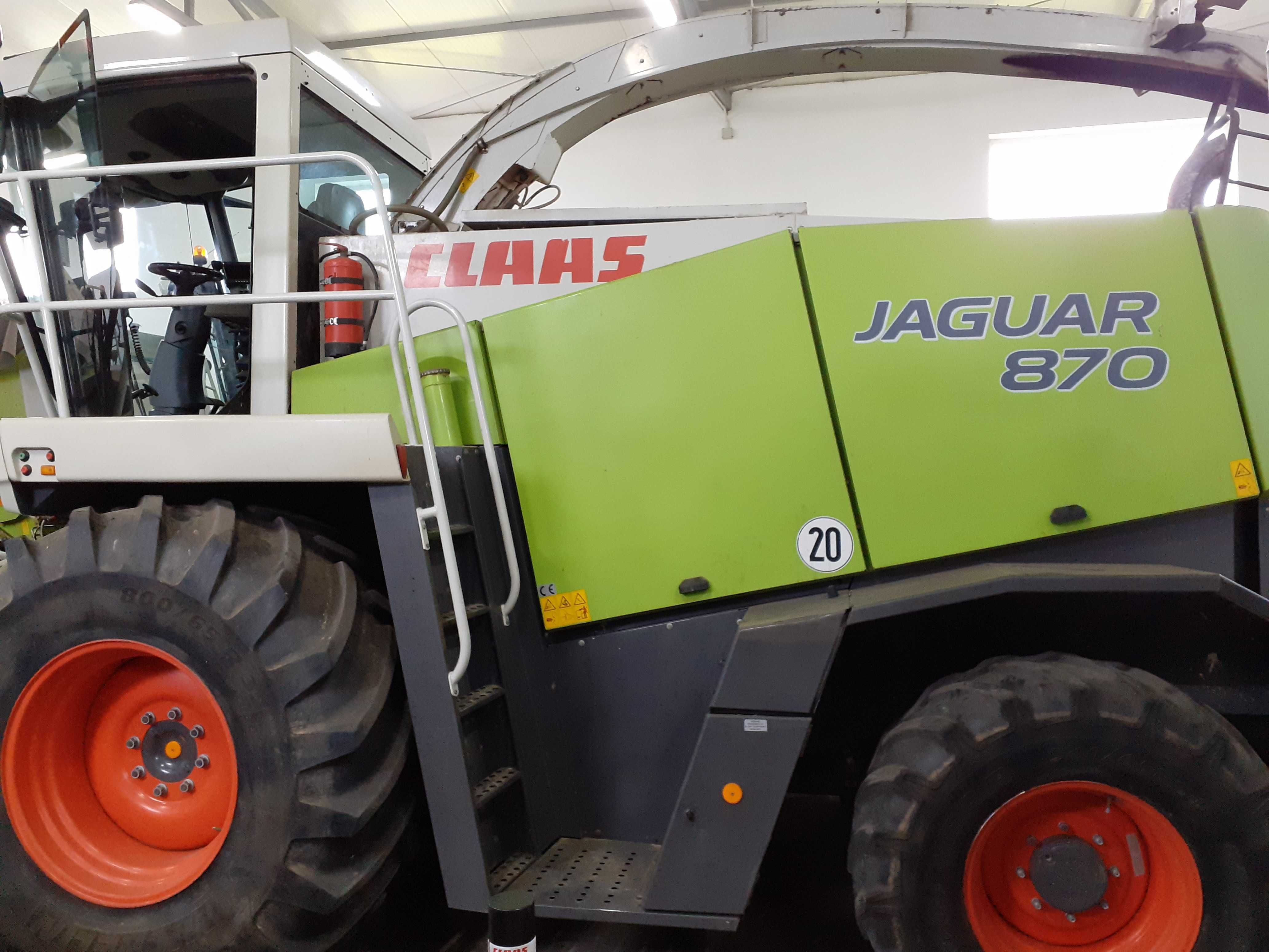 Claas Jaguar 870 Profistar napęd 4x4