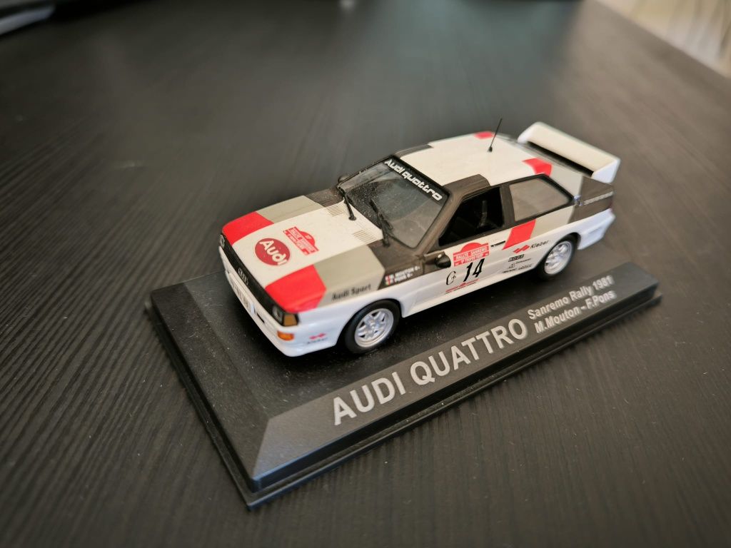 Miniatura Audi Quattro