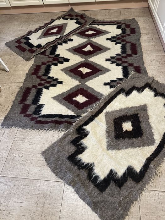 Ліжники набір з овечоі шерсті