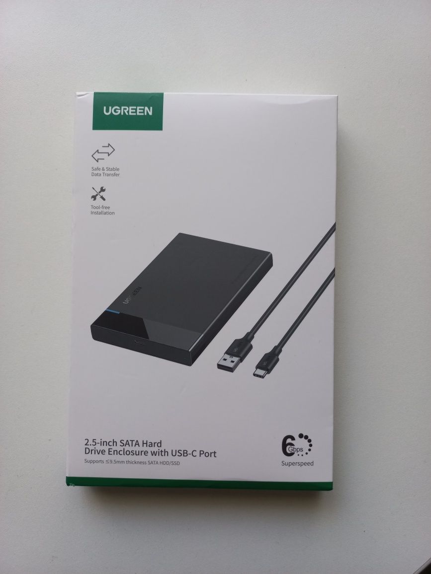 Кишеня Ugreen для HDD, SSD, зовнішній HDD