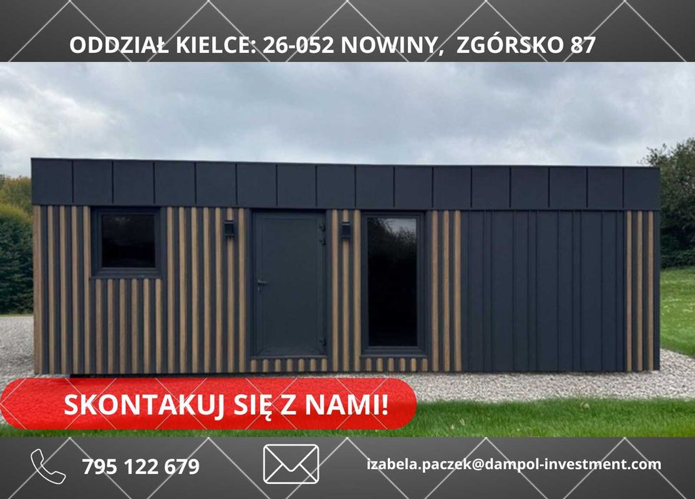 Kontener mieszkalny całorocz