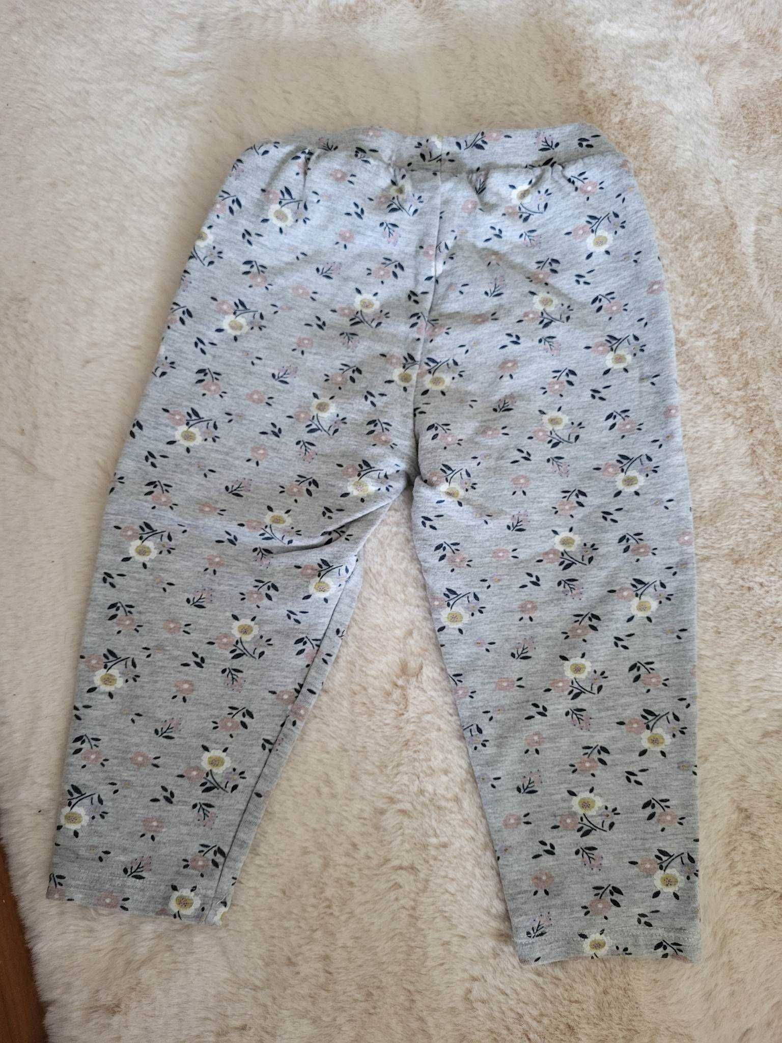 Calças Zyppy - 12-18 meses, algodão, estampadas e com laço à frente