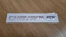 Nowy emblemat przyklejany CHEVROLET znaczek logo srebrne srebrny