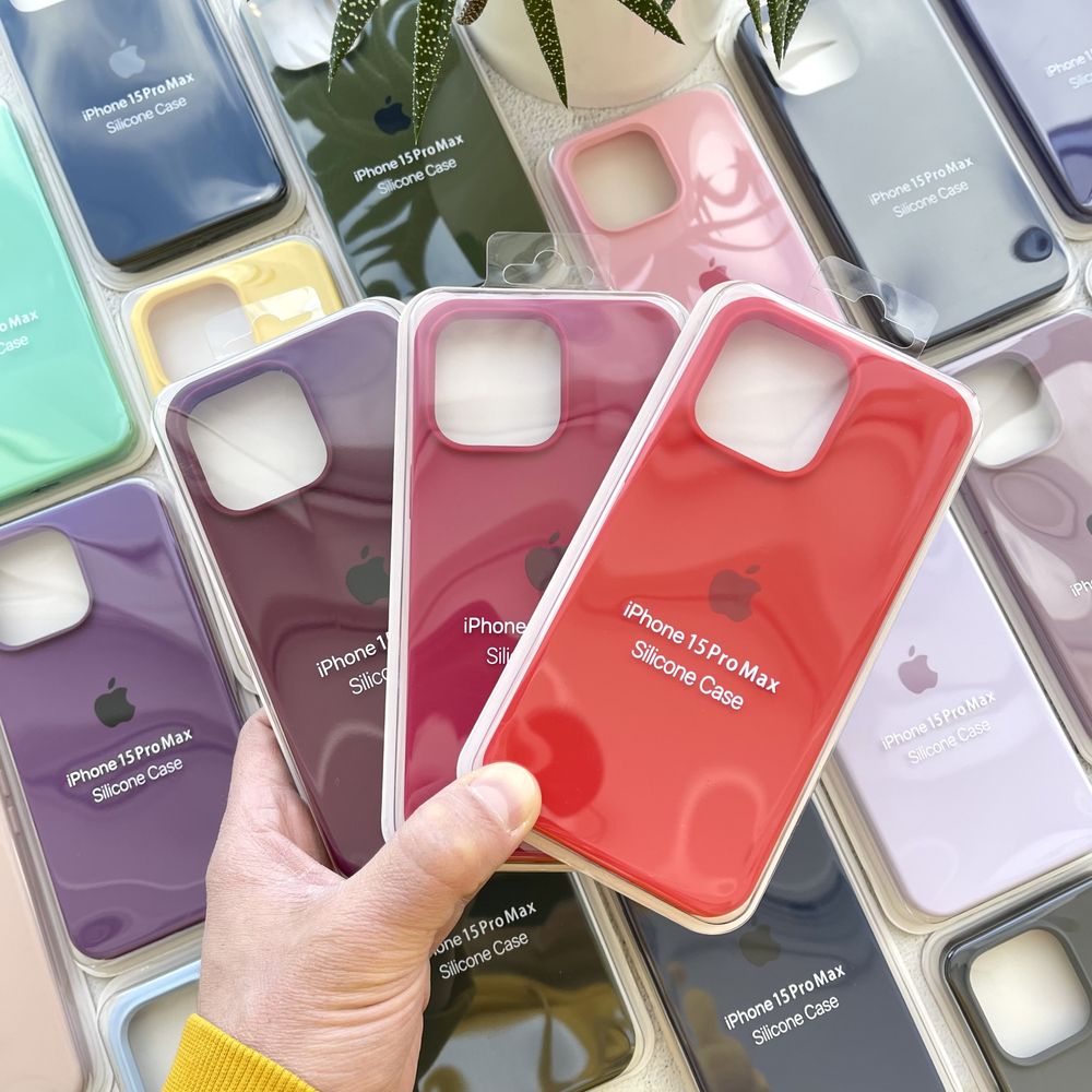 Чохол Silicone case для iPhone 15 Pro Max | Чехол на Айфон 15 Про Макс