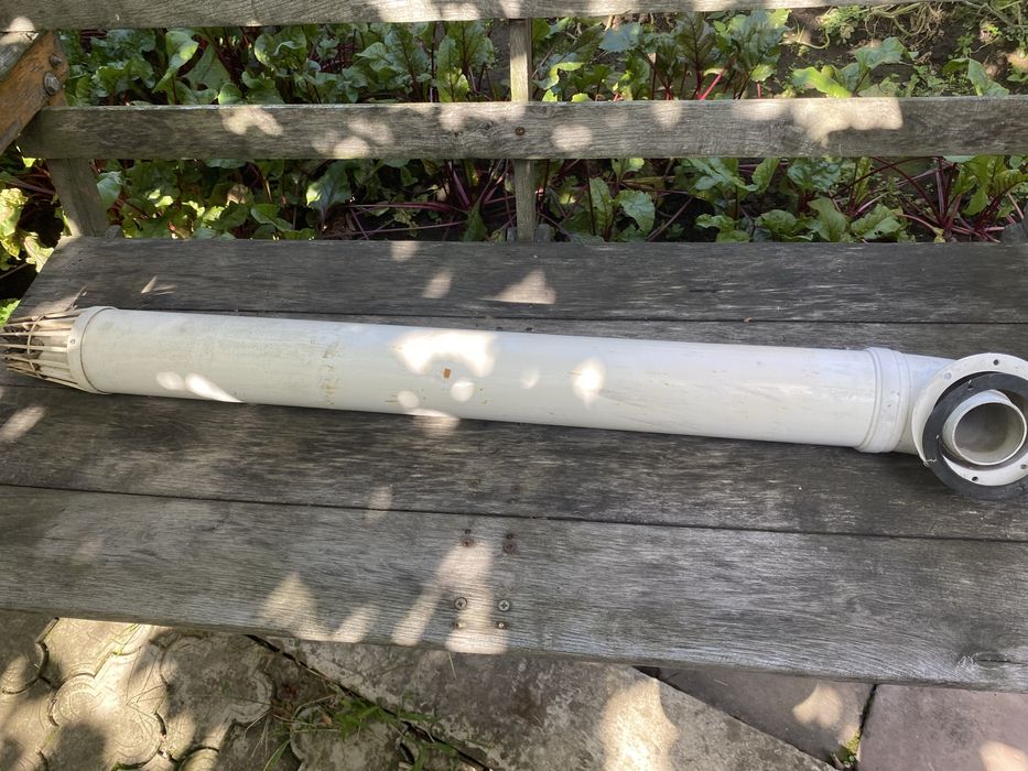 Коаксіальна труба димовидалення для котла FERROLI 60/100 мм