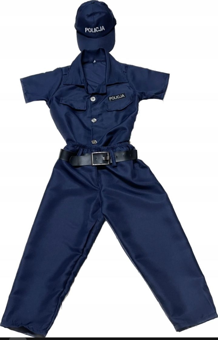 Przebranie - strój policjant rozmiar 122/128