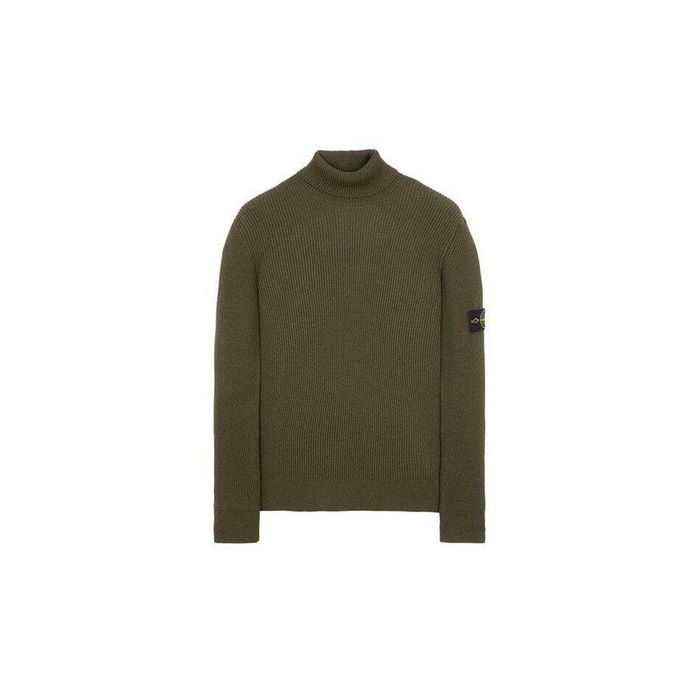 Светр Stone Island 552C2 Turtle Neck Knit Sweater Olive SI0181-OL