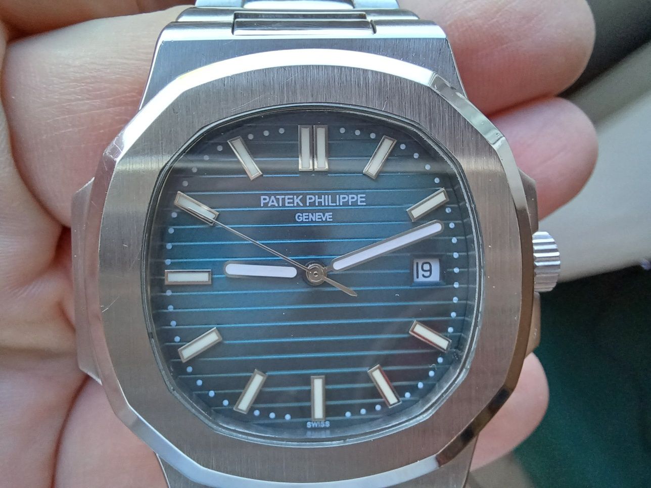 Patek Philippe Nautilus zegarek Najwyższa jakość