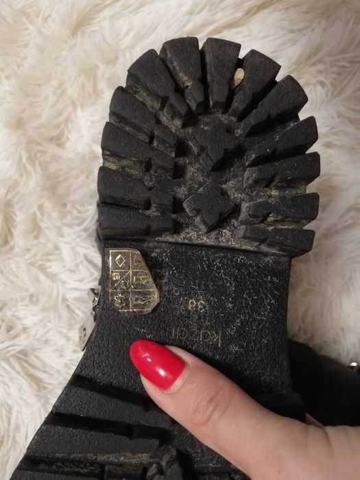 trapery Kazar 38 buty Kazar 38 skórzane trapery Padma Kazar 38 skóra