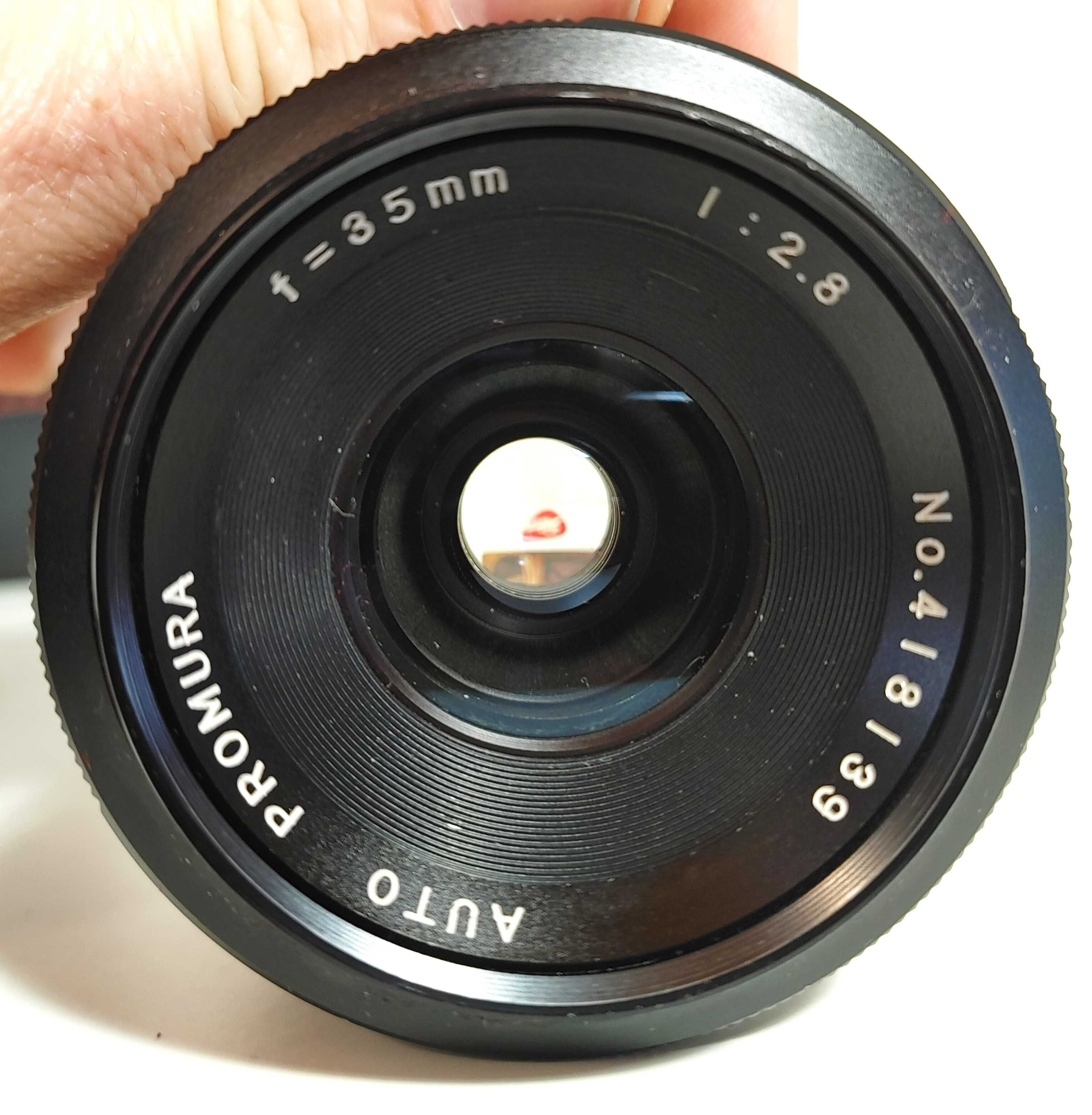 Obiektyw Auto Promura 1:2,8 f=35mm Mocowanie Minolta MD