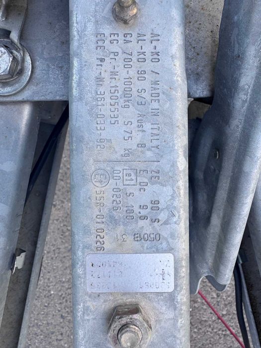 Przyczepka WIOLA W600 - na dwa quady z najazdem. DMC 750kg