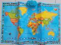 Interaktywna edukacyjna mapa świata dla dzieci od 6 lat
