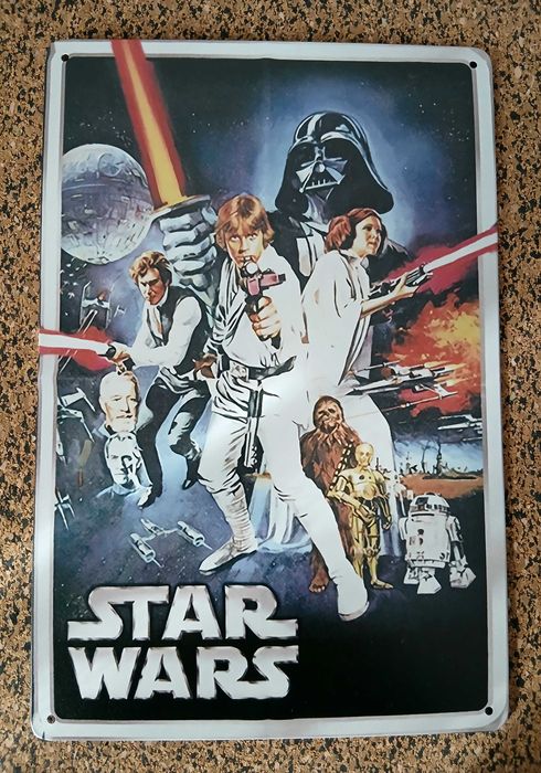 Poster - Star Wars: Light vs Dark (metal 20x30 cm)