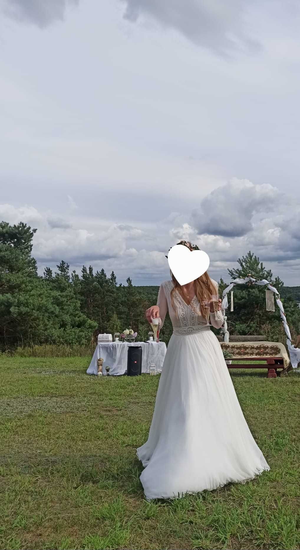Suknia ślubna boho Diana Gaja