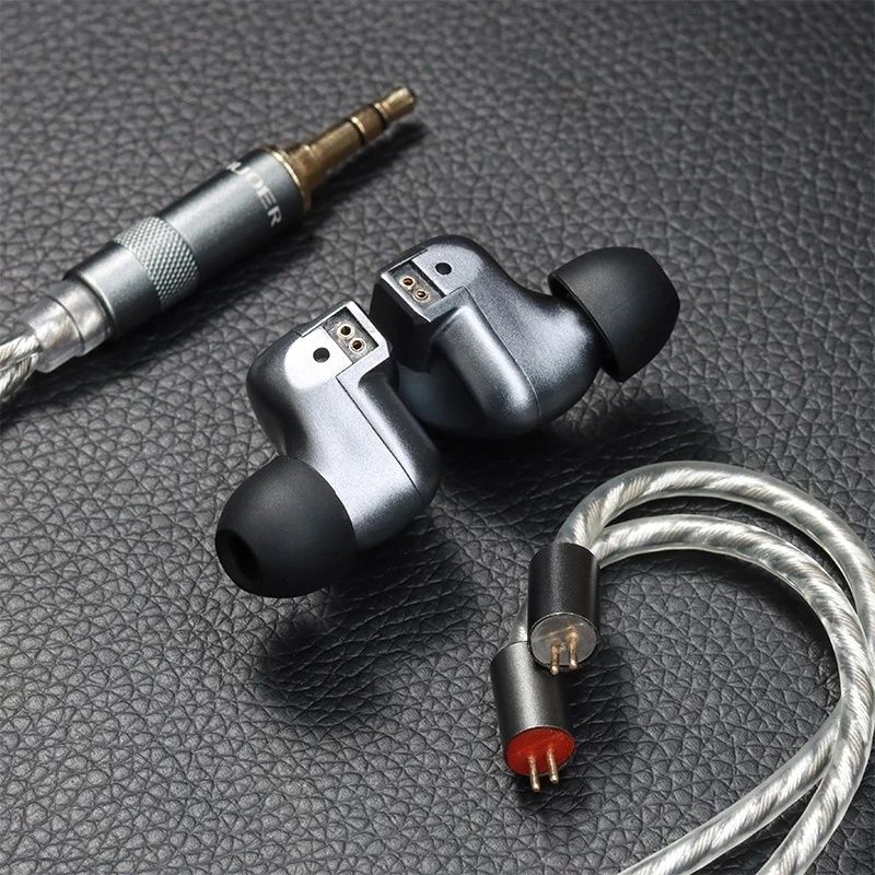 ⇒ LetShuoer S12 Nebula Grey (jeck 3.5) - наушники Planar Driver 14.8mm