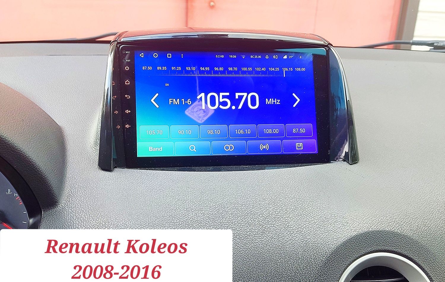 Магнитола Android Renault Koleos, Trafic, Zoe, Opel Vivaro B, GPS,WiFi