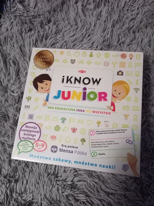 IKnow Junior nowa gra planszowa dla dzieci familijna