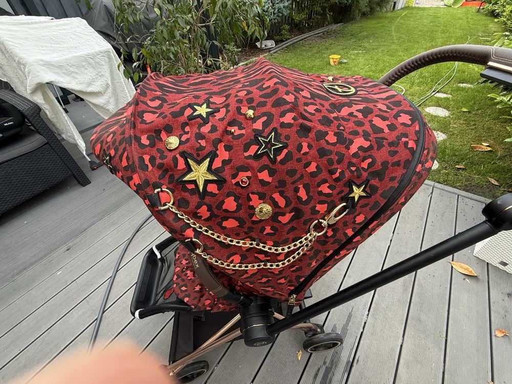 Wózek Cybex Mios 3.0 Jeremy Scott Rockstar  Rose Gold Platinum
