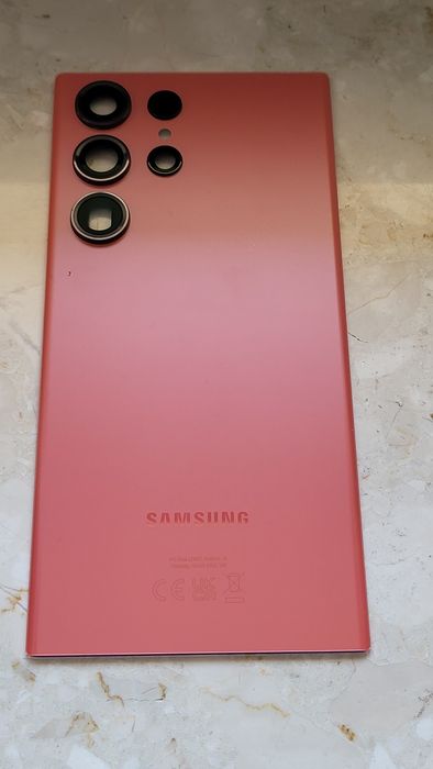 Pokrywa klapka Samsung S22 ultra pomarańczowa limitowana oryginalna