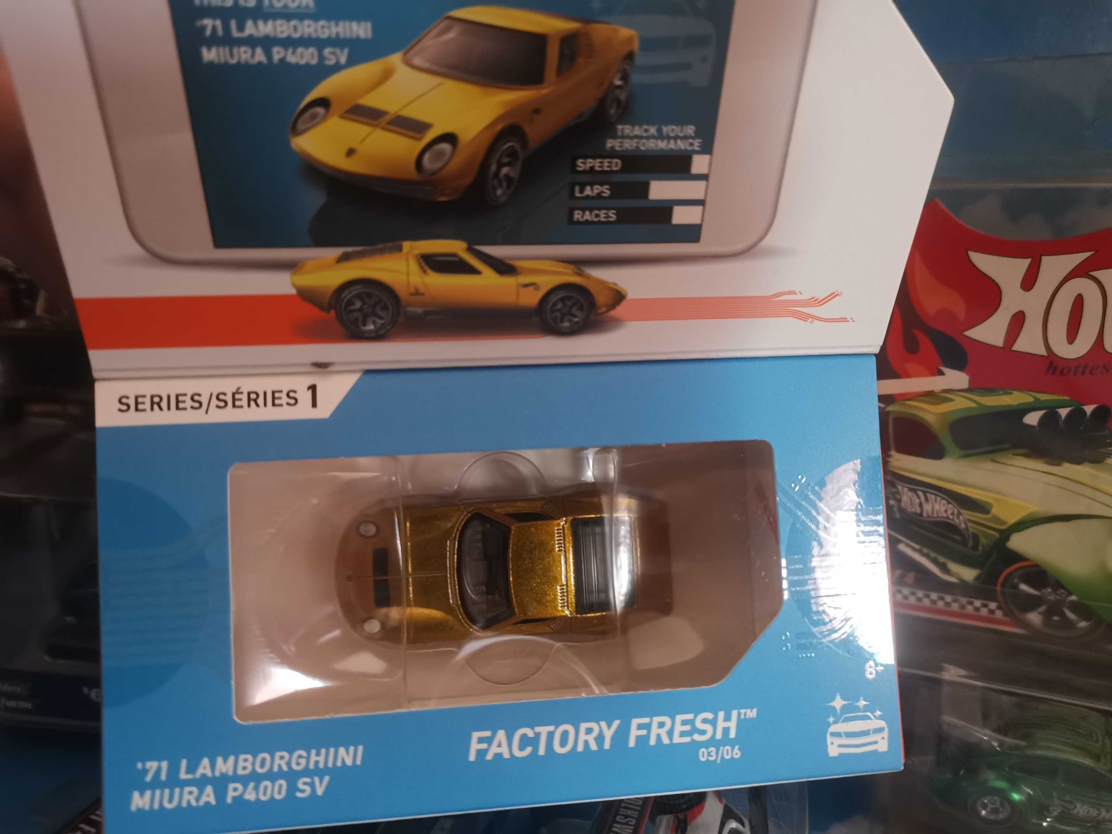 Hot Wheels 71 Lamborghini Miura P400 sv ID