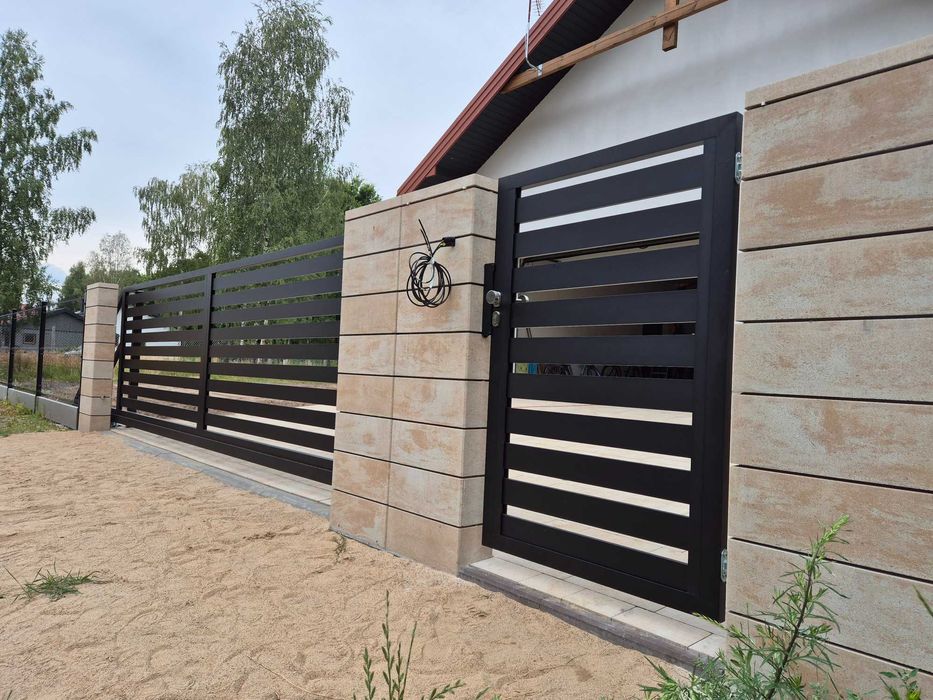 Ogrodzenie palisadowe aluminiowe