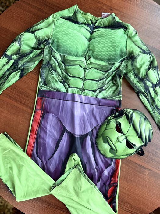 Костюм Халк на 6/7 років маскарадний костюм