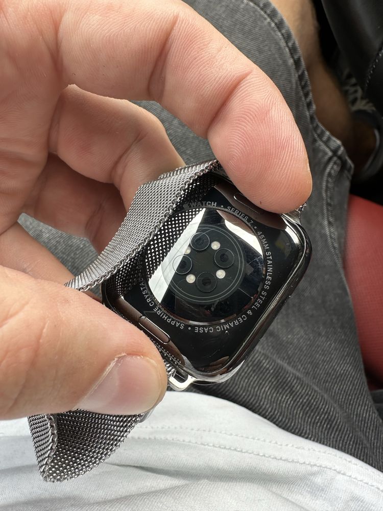 Apple watch 7 series 45mm stainless steel