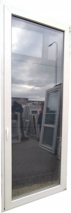 OKNA KacprzaK Okno Balkonowe 102X260 Używane PCV