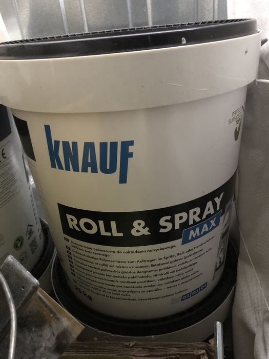Masa Szpachlowa Knauf Roll & Spray 25 kg