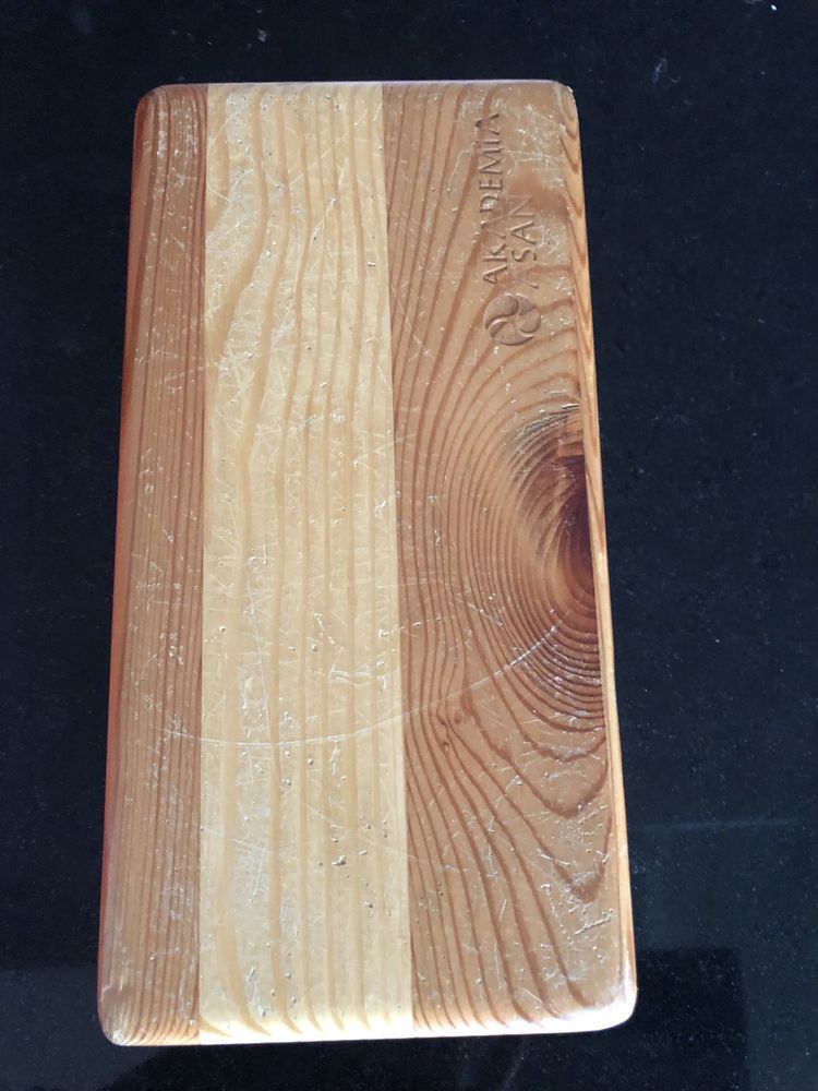 Klocek do jogi drewno