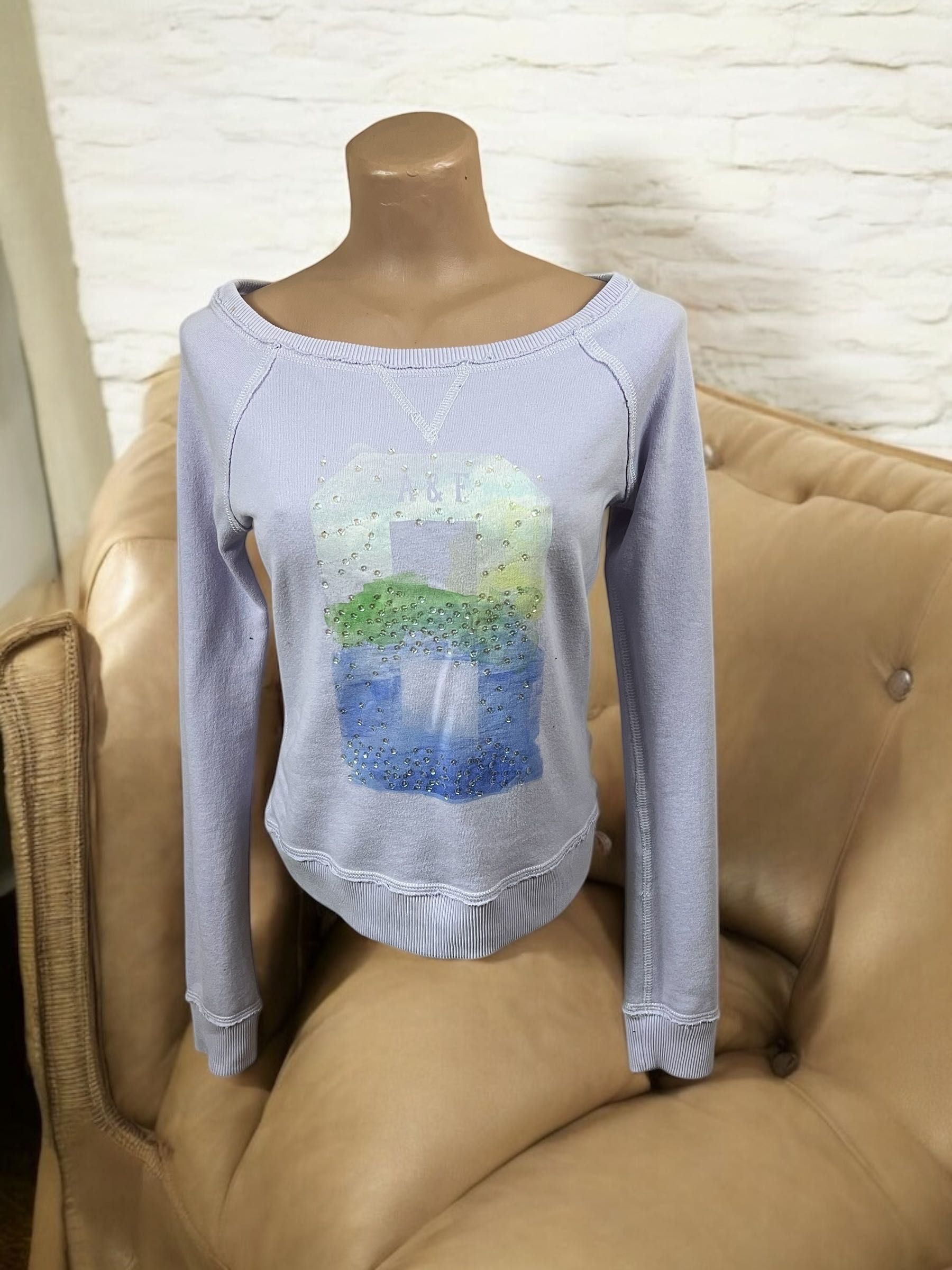 Abercrombie & Fitch roz. S damska bluza oversize