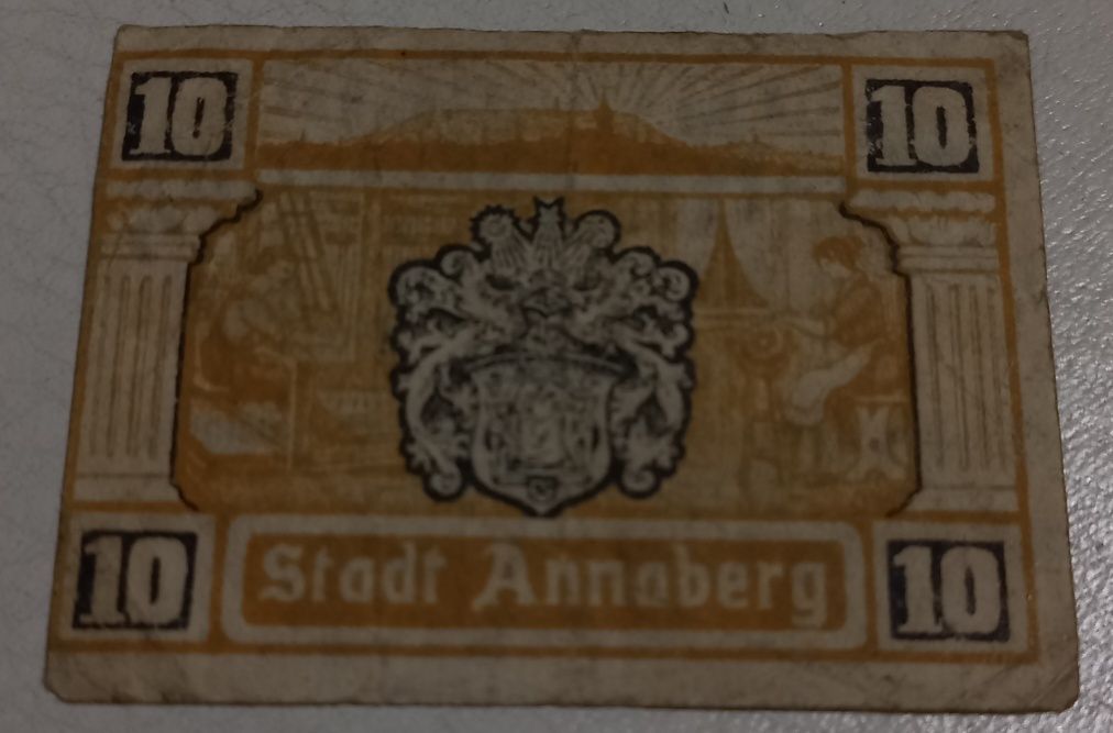 10 pfennig 1920 r. Stadt Annaberg