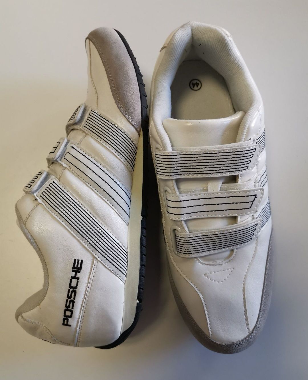 Adidasy białe na rzepy