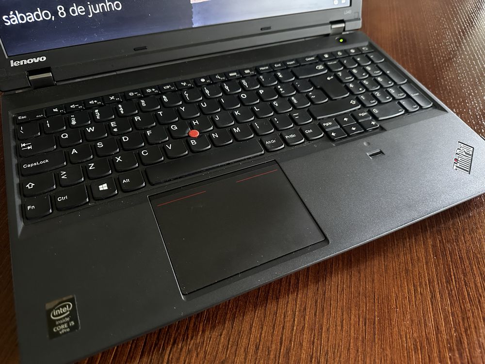 Portatil lenovo thinkpad I5 com 12gb ram, disco ssd 500gb