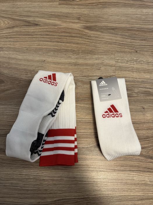 Getry adidas białe