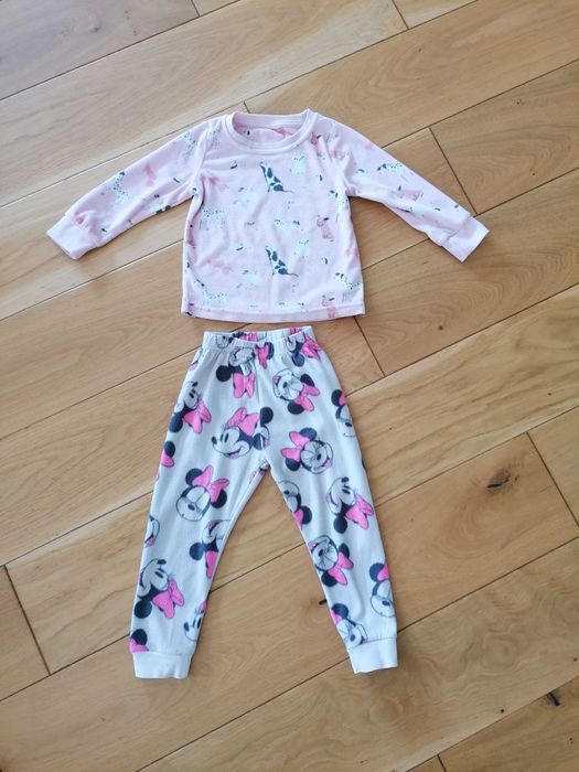 Zestaw Matalan Disney polarowa dwuczęściowa pidżama 98-104 cm 3-4lata