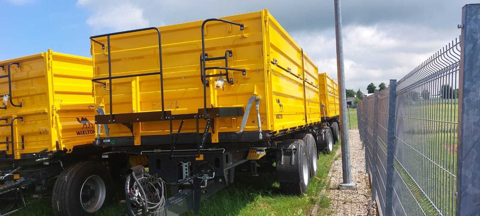 Przyczepa rolnicza PRC2 14 ton Wielton TANDEM