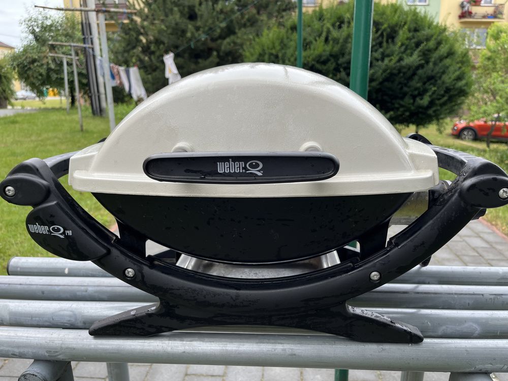 Grill elektryczny Weber  super stan-idealny na balkon taras