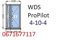 Окно пластиковое 1228x2058 (металлопластиковое) за 3-4 дня!