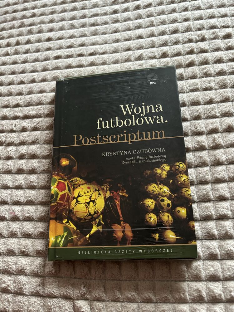 Audiobook z książeczką Wojna futbolowa- Ryszard Kapuściński