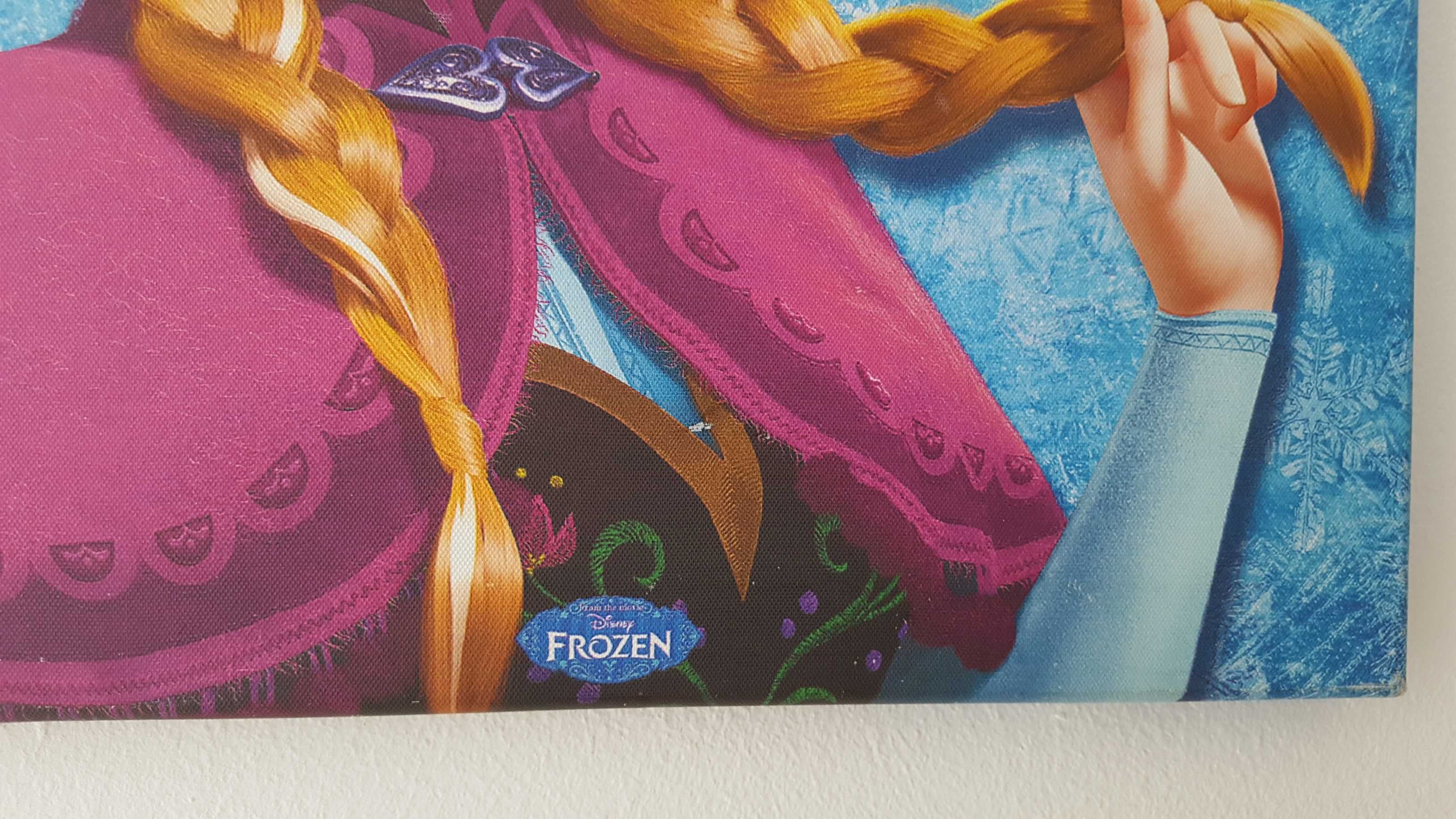 Obrazek Kraina Lodu Frozen Disney 25x25 cm dla dzieci