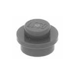 LEGO 4073 Płytka okrągła 1x1 Dark Bluish Gray 1 szt.