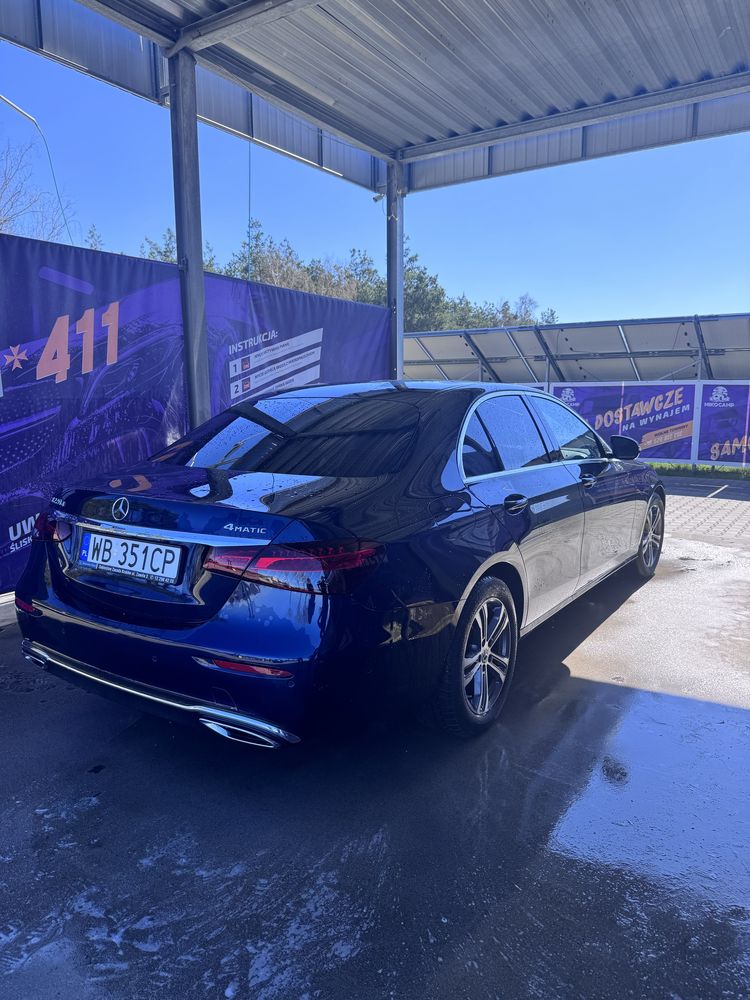 Wynajem Mercedes e klasa 2021r 4matic