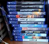 Gry ps4 GTA V, Project cars 2, 3, dirt rally 2.0, wrc 9, asseto corsa