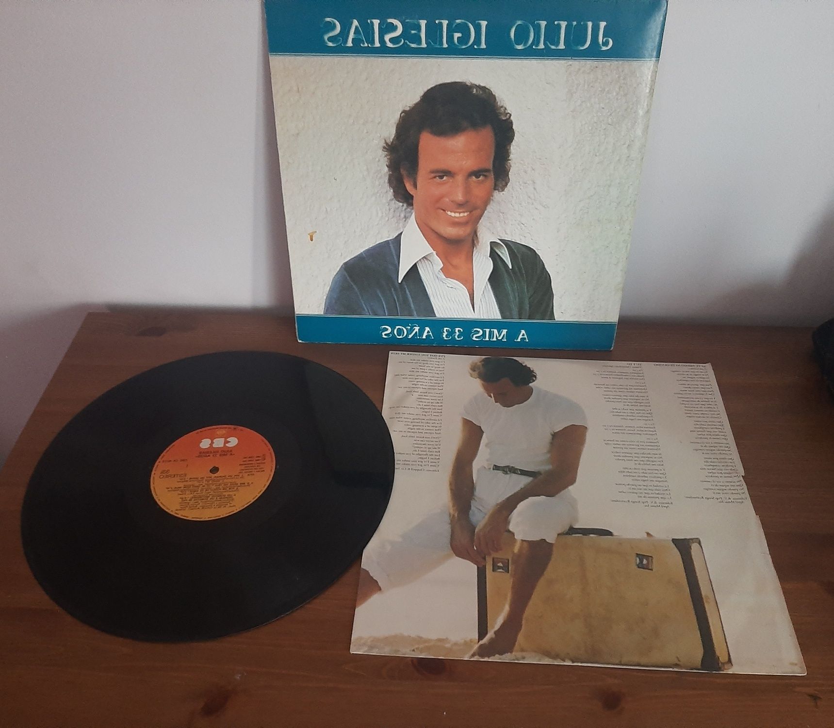 LP Vinil Júlio Iglesias concierto mis 33 años