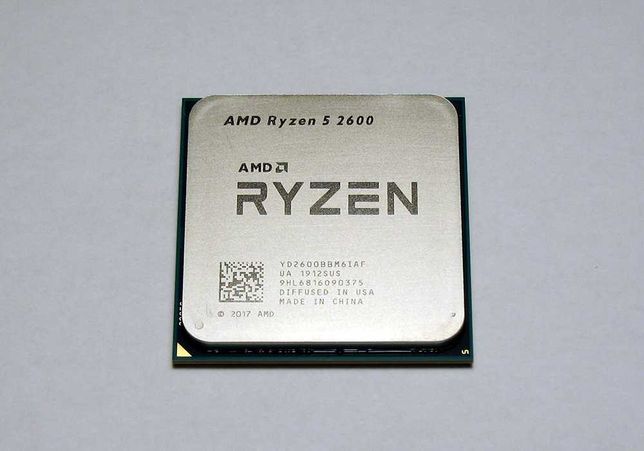 Ryzen 5 2600 6 ядер/12 потоков 3,9 Ггц процессор AMD tray