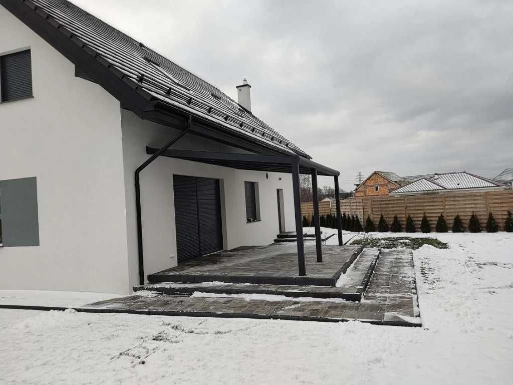 Zadaszenie aluminiowe PRO z dachem poliwęglanowym 350x1106 m