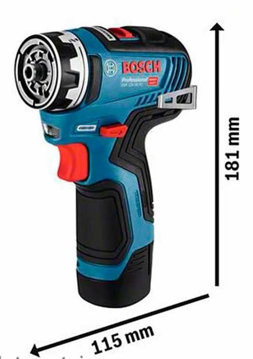 Дриль-шурупокрут (шуруповерт) Bosch Professional GSR 12V-35 FC ( СОЛО)