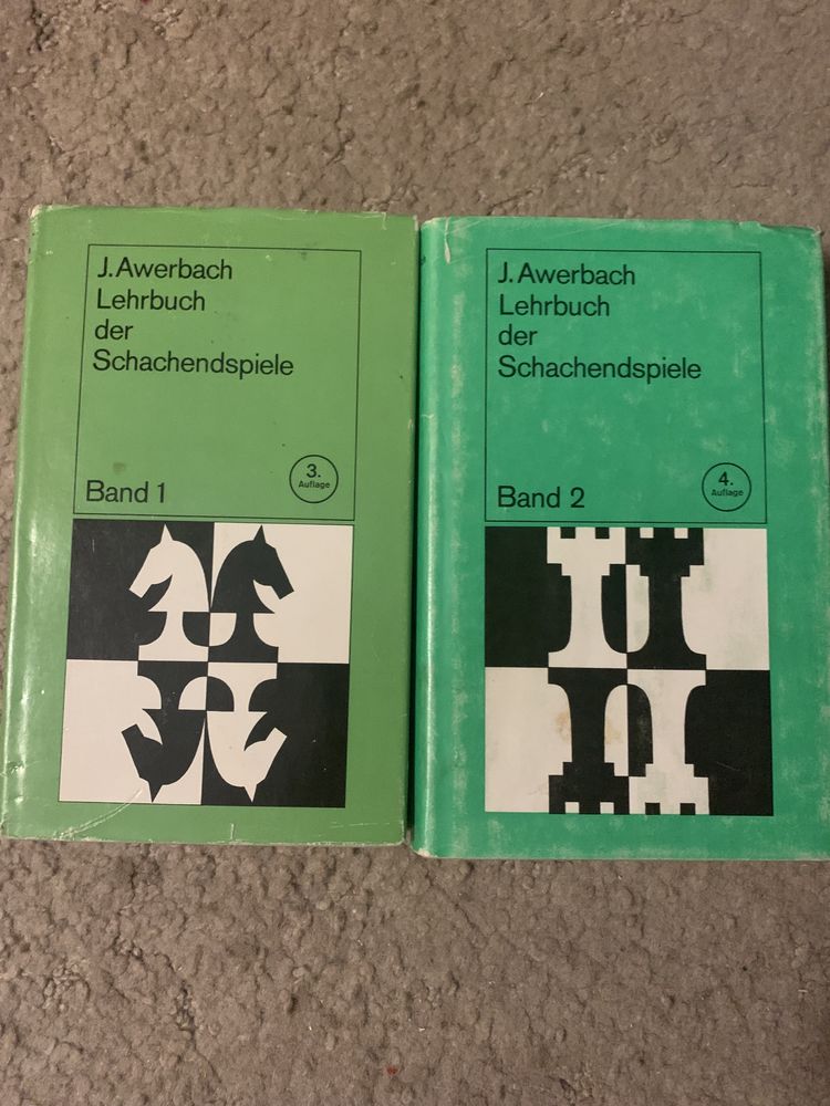 Juri Awerbach, Lehrbuch der Schachendspiele. Band 1. Band 2 Авербах