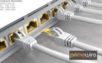 Kabel sieciowy PRIMEWIRE 3m S/FTP Ethernet Cable biały